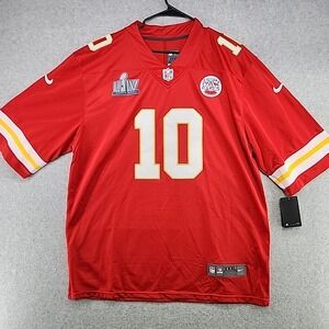 NIKE Kansas City Chiefs Tyreek Hill #10 Super Bowl LIV Stitched Jersey Size XXXL
